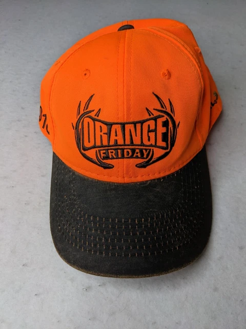 Orange Friday Fleet Farm hat strapback blaze orange 2018 Federal