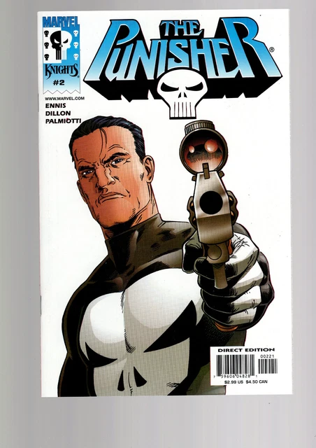 The Punisher  2 Variant  - Garth Ennis -  2000  Series - Marvel Knights Series