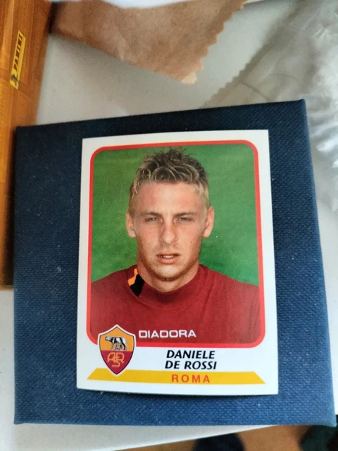 Maillot AS Roma Daniele De Rossi Encadré - Maillot De Football Nike Rouge, Produit Neuf