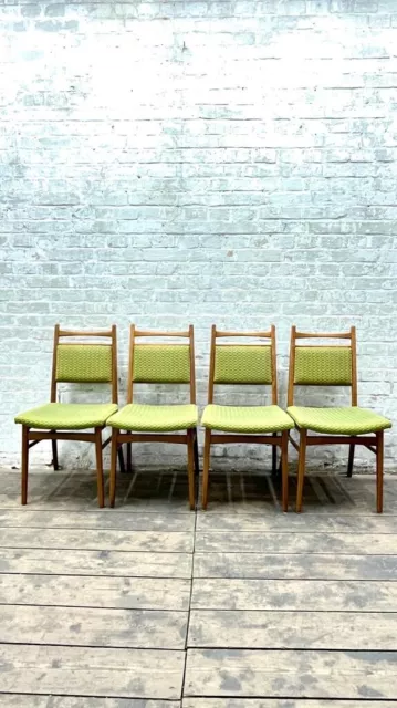 4 x toller Stuhl 50er 60er Jahre Mid Century Stuhl Polsterstuhl Vintage alt