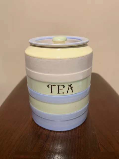 Art Deco Royal Winton Grimwades Tea Jar