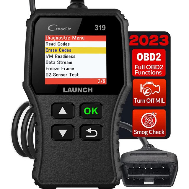 LAUNCH CR319 CAR OBD2 OBDII EOBD Fault Code Reader Engine Diagnostic
