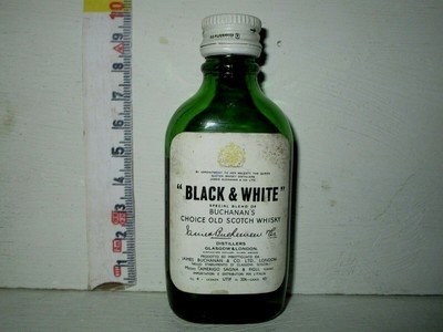 BLACK MAGIC LIQUORE SAMBUCA AL CAFFÈ MIGNON MINIATURE SPECIALITÀ ADAL ANCONA OLD 