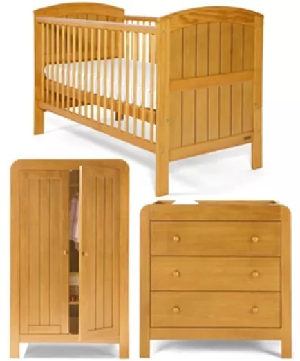 Mamas and Papas Nursery Furniture - Haywarth - cot, wardrobe, changing table