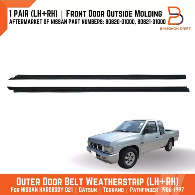 NISSAN NAVARA HARDBODY D21 P W G S Door Belt ...