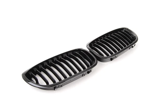 Calandre Avant Noire Matte Sport Pour BMW E46 Coupé & Cabriolet (2002-2005) - Facile à Monter