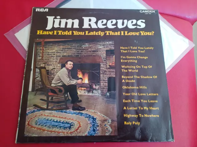 Jim Reeves ‎– Have I Told You Lately That I Love You?  - LP