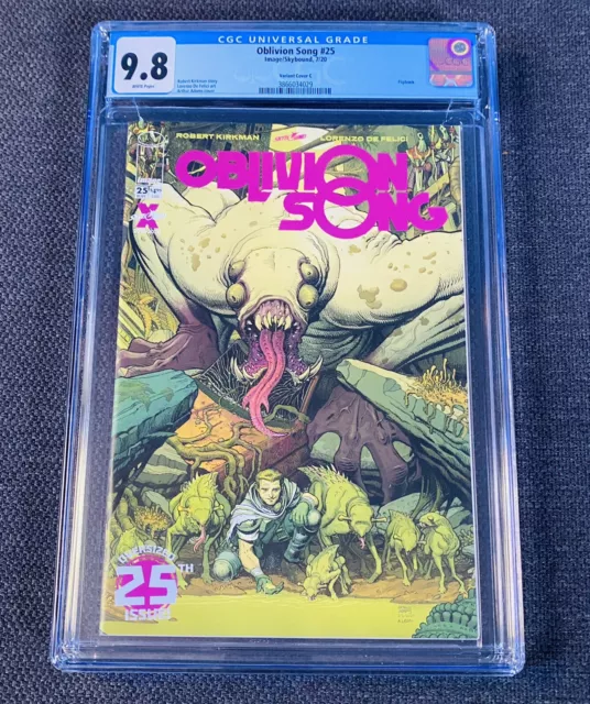 CGC 9.8 Oblivion Song #25 Arthur Adam Variant Cover C!!!  Jake Gyllenhaal Movie!