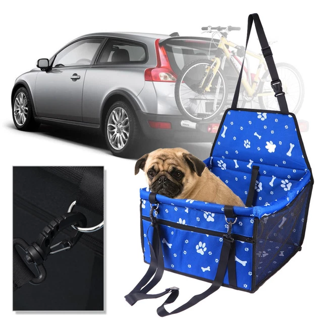 Cesto portatile per cani borsa da viaggio per animali domestici borsa per sedile per auto gatto cucciolo da viaggio