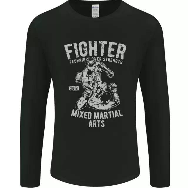 Mma Fighter Mma Mélange Arts Martiaux Gym Hommes T-Shirt