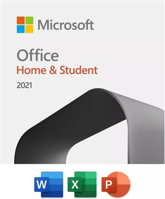 Brand New Microsoft Office Home and Student 2021 for 1 PC or Mac Lifetime licenc