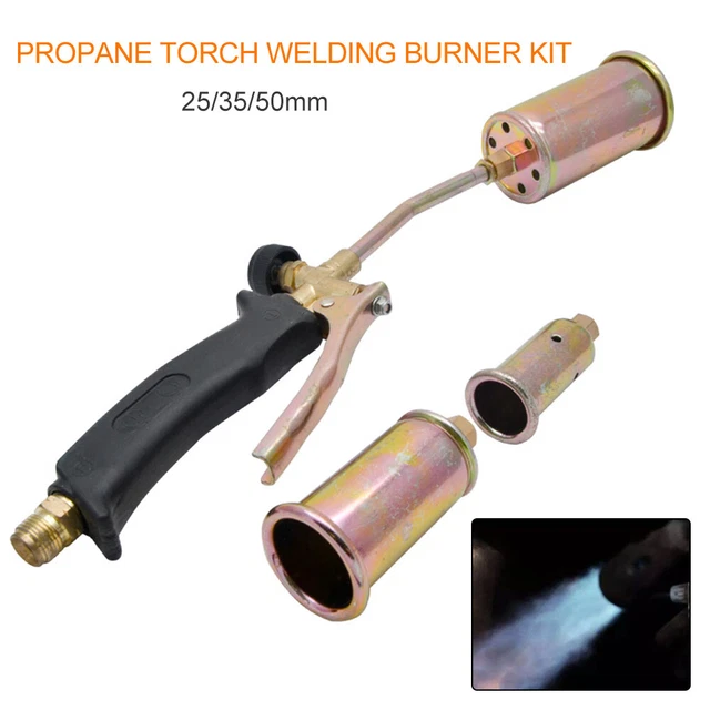 LONG ARM PROPANE Butane Gas Torch Weed Burner Hose Regulator Roofers