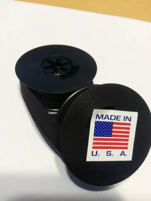 2 PK Saver! Universal Typewriter Ribbon Spool Black For Less FAST FREE SHIPPING!