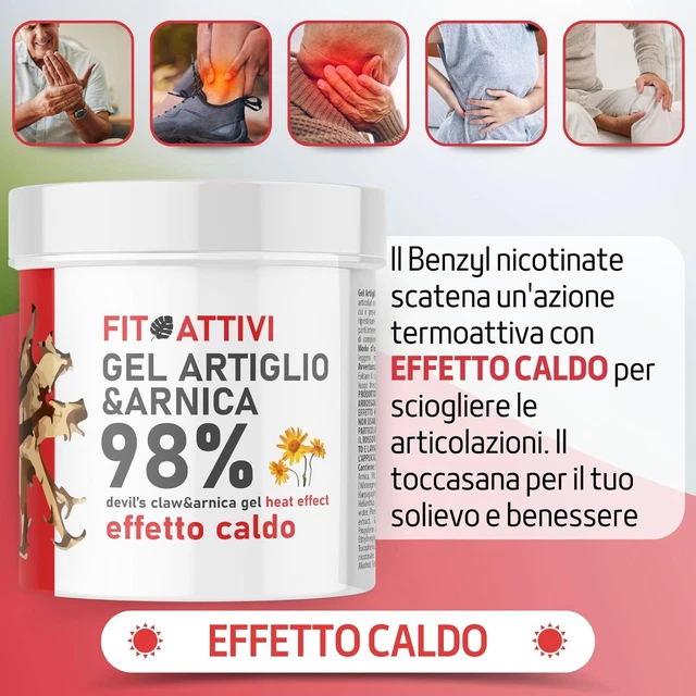 Gel Equitrauma Arnica 100% Bio - Pomata Forte Per Dolori Muscolari, Uso Umano E Cavalli, 1LT - Foto 8