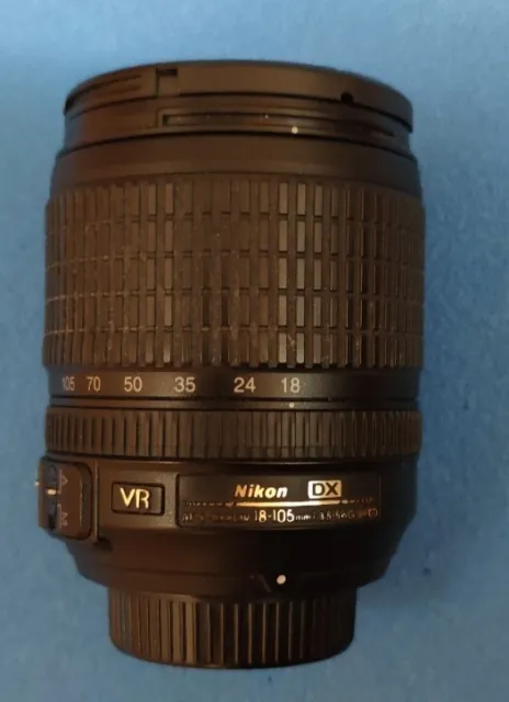 Nikon AF-S DX NIKKOR 18-105 mm f/3.5-5.6G ED VR Obiettivo - Nero