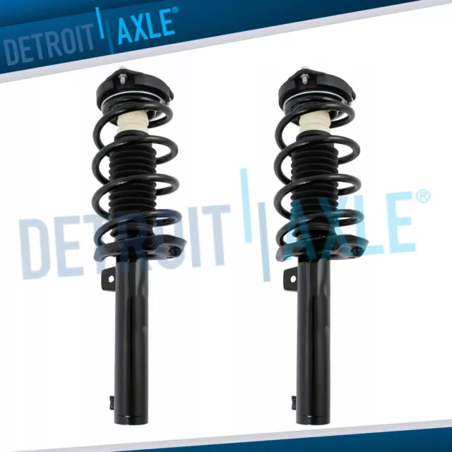 55mm Front Struts w/ Coil Spring for Volkswagen Beetle Eos Golf Jetta Passat A3