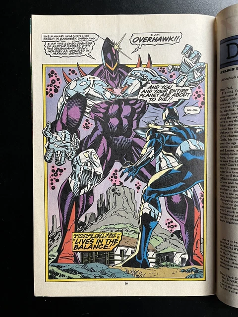 Key Marvel Comics Darkhawk Lot #46 #48 1st Overhawk 1st Newland Low Print Runs 15
