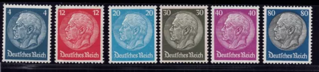 Deutsches Reich Lot aus Michel Nr 432 - 495 postfrisch + teilw. geprüft