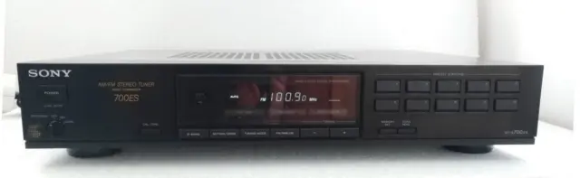 Sintonizador de radio FM AM estéreo de alta fidelidad Sony ST S 700ES comparador directo, programa