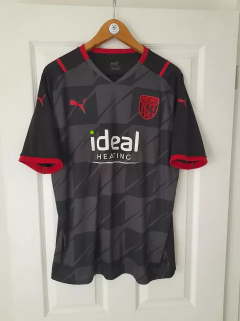 West Bromwich Albion Wba Fc Offizielles Auswärtsshirt 2021/22 (Xl) Super Zustand