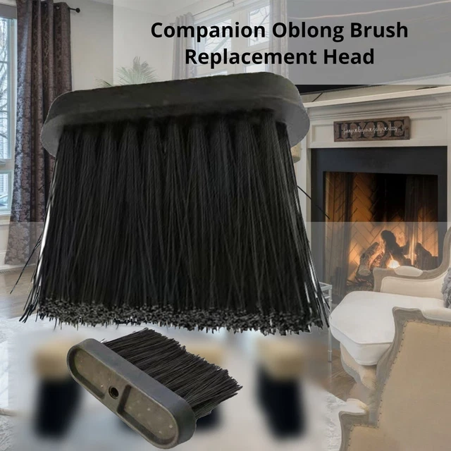 Piezas de repuesto barrido cepillo chimenea 2 piezas accesorios limpieza fuego herramientas caliente venta