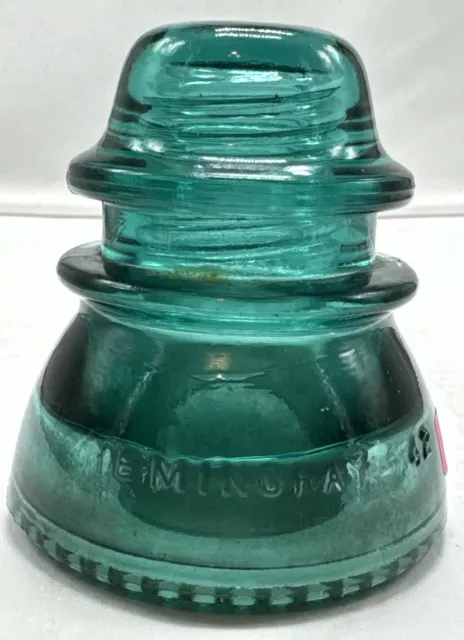 Glass Insulator Hemingray 42 Approx 4" Electric Electrical H5