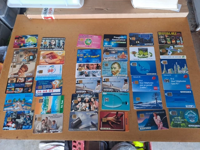 Lot 30 - Lot De 10 Télécartes France 50 Ou 120 U Dont Séries Côte