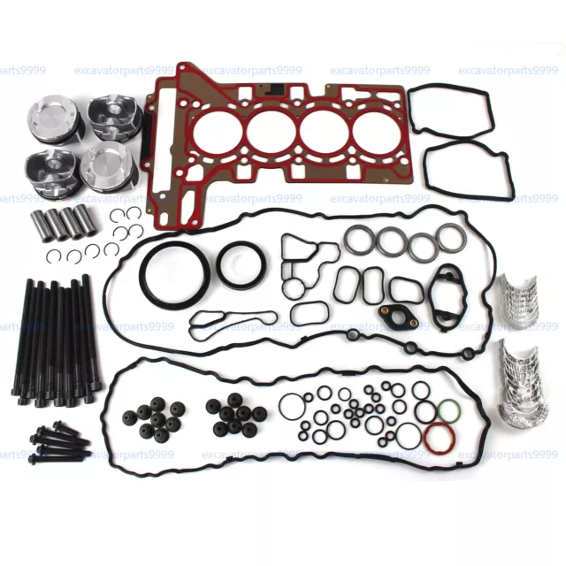 N20 Engine Overhaul Rebuild Kit Crankshaft/Conrods/Piston Kit/Gasket For BMW 2