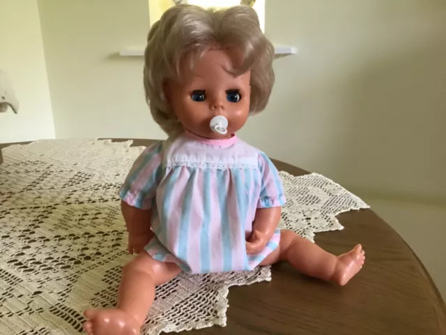 Tiny tears doll sales 1980