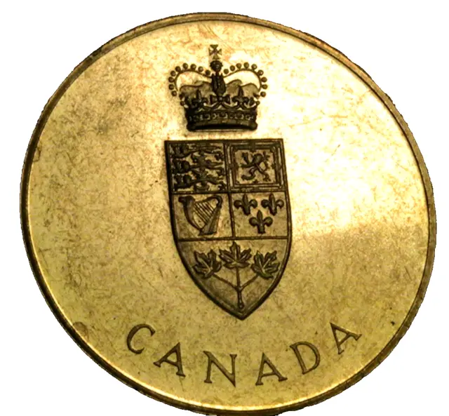 1867-1967 Canada Confederation centennial  medallion