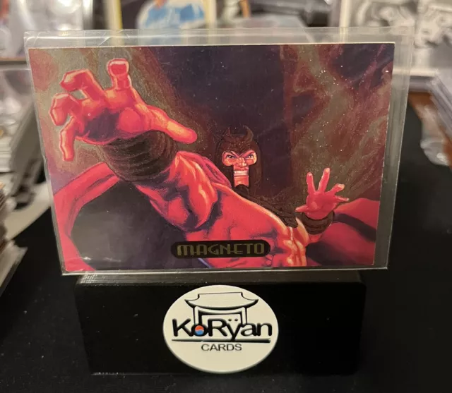 1994 Fleer Marvel Masterpieces Magneto Power Blast #6