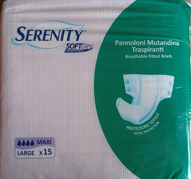 Serenity Classic Pannoloni Sagomato Maxi Notte 15 Pz - Foto 13
