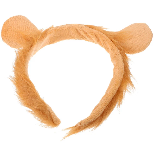 Plastic Plush Headband Lion Costume Accessories Bear Hairband