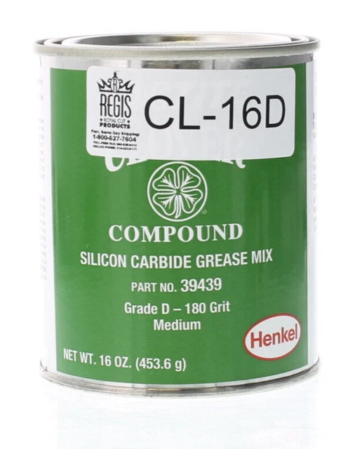 CLOVER VALVE LAPPING Grinding Compound Paste Grade D 180grit Medium