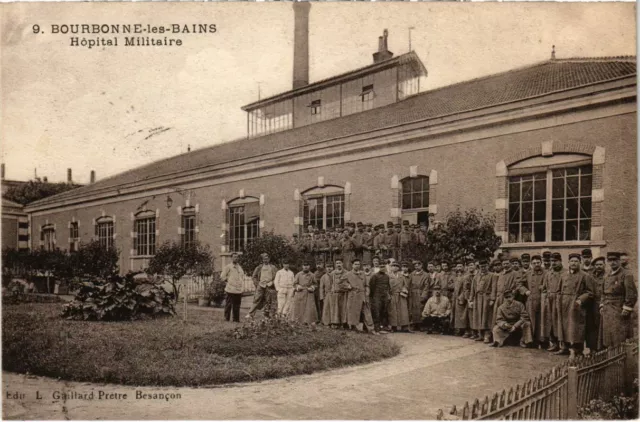 CPA BOURBONNE-les-BAINS - Hopital Militaire (104742)