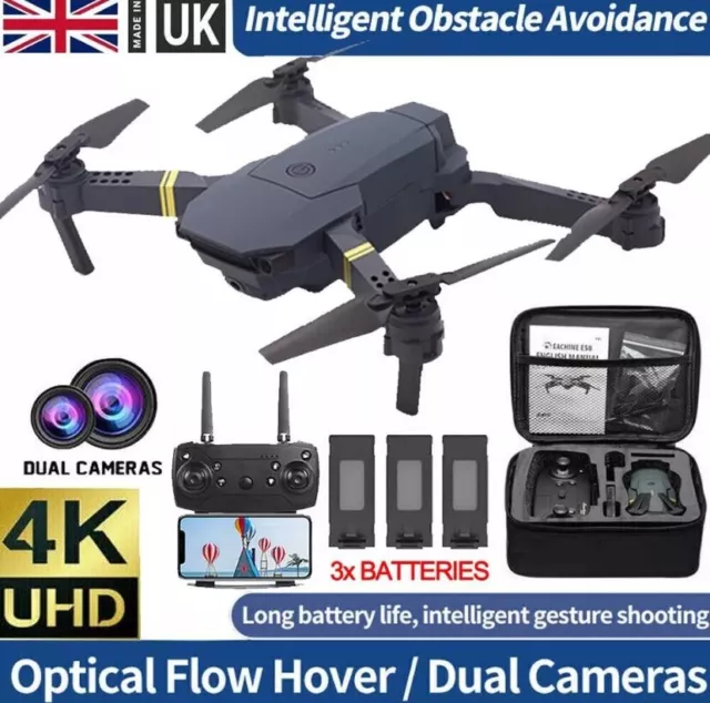 Drone RC Drones Pro HD Camera 1 Batterie WIFI FPV GPS Quadcopter Foldable