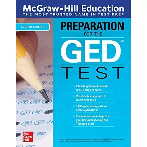 McGraw-Hill Education Preparation for the GED Test, Fou - Paperback / softback N