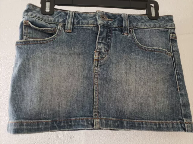 Volcom Denim Mini Skirt, Size 5