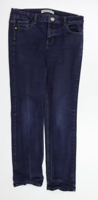 George Damenjeans blau 100 % Baumwolle Größe 14 L27 in normal