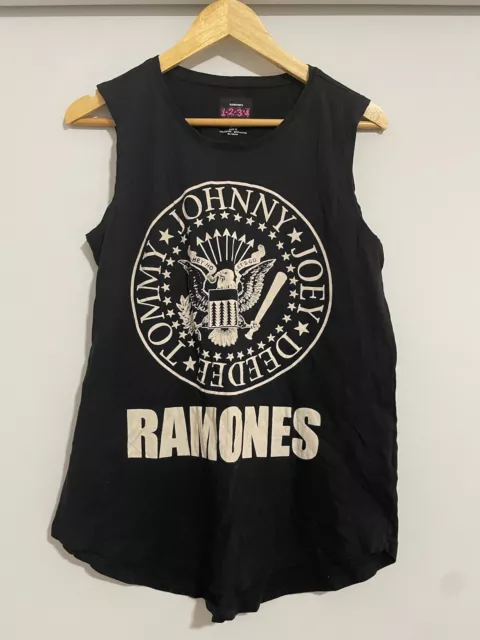 Ramones Tank Women’s Size 6 Black