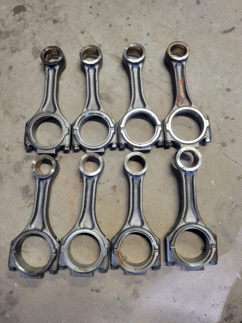 Duramax 6.6L Factory OEM Connecting Rod set of 8 reconditioned LB7 LLY LBZ LMM