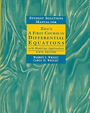 First Course in Differential Equations with Modeling Applications