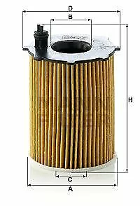 ORIGINAL MANN-FILTER ÖLFILTER FIAT PEUGEOT FORD CITROËN MINI MAZDA HU 716/2 x 3