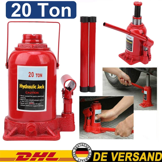 Cric A Forbice HEYNER UltraLift M Premium - Martinetto Da 1,5 Tonnellate Con Asta E Custodia - Per Auto E Furgoni - 5