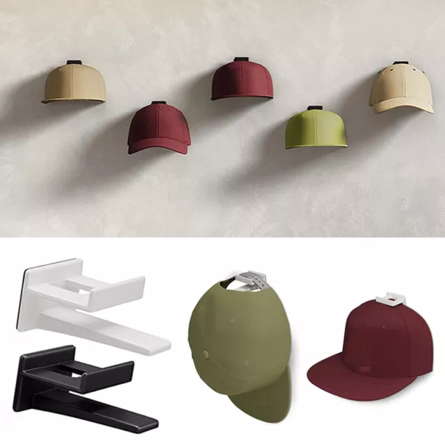Cappello Appiccicoso Gancio Muro Porta Closet Deposito Seamless Sostegno Inser -