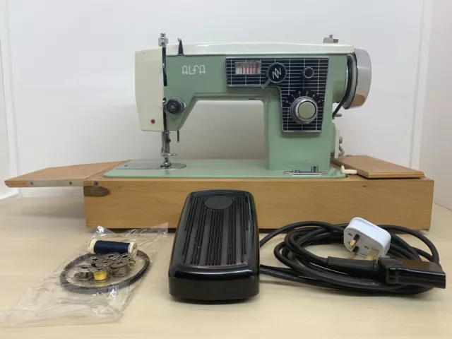 Alfa Heavy Duty Embroidery Semi Industrial Upholstery And Fabric Sewing Machine