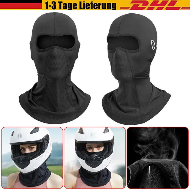 Kopfhaube Motorrad Fahrrad Sturmhaube Atmungsaktiv Skimütze Halswärmer Sturmmask 11