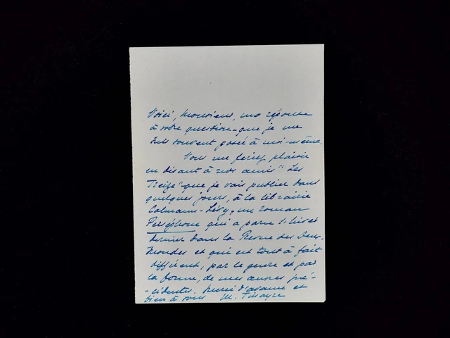 Lettre Autographe Signée Jean-Pons-Guillaume Viennet – Paris 1851 – Révolution