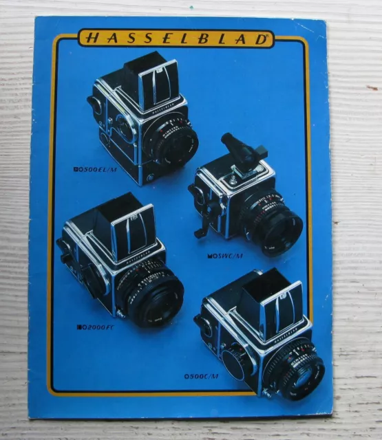 Hasselblad Produkt Katalog 1987/1988