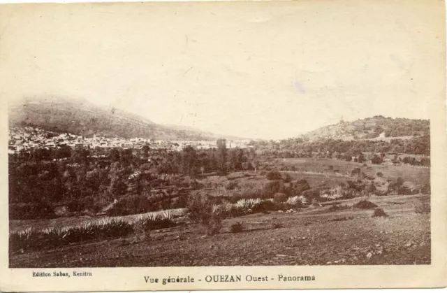 Carte Postale // Maroc // Ouezzan Vue Generale / Panorama